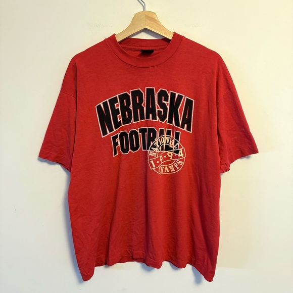 VTG 1994 National Champs Nebraska Cornhuskers College Football Graphic Tee – XL - Picture 4 of 6